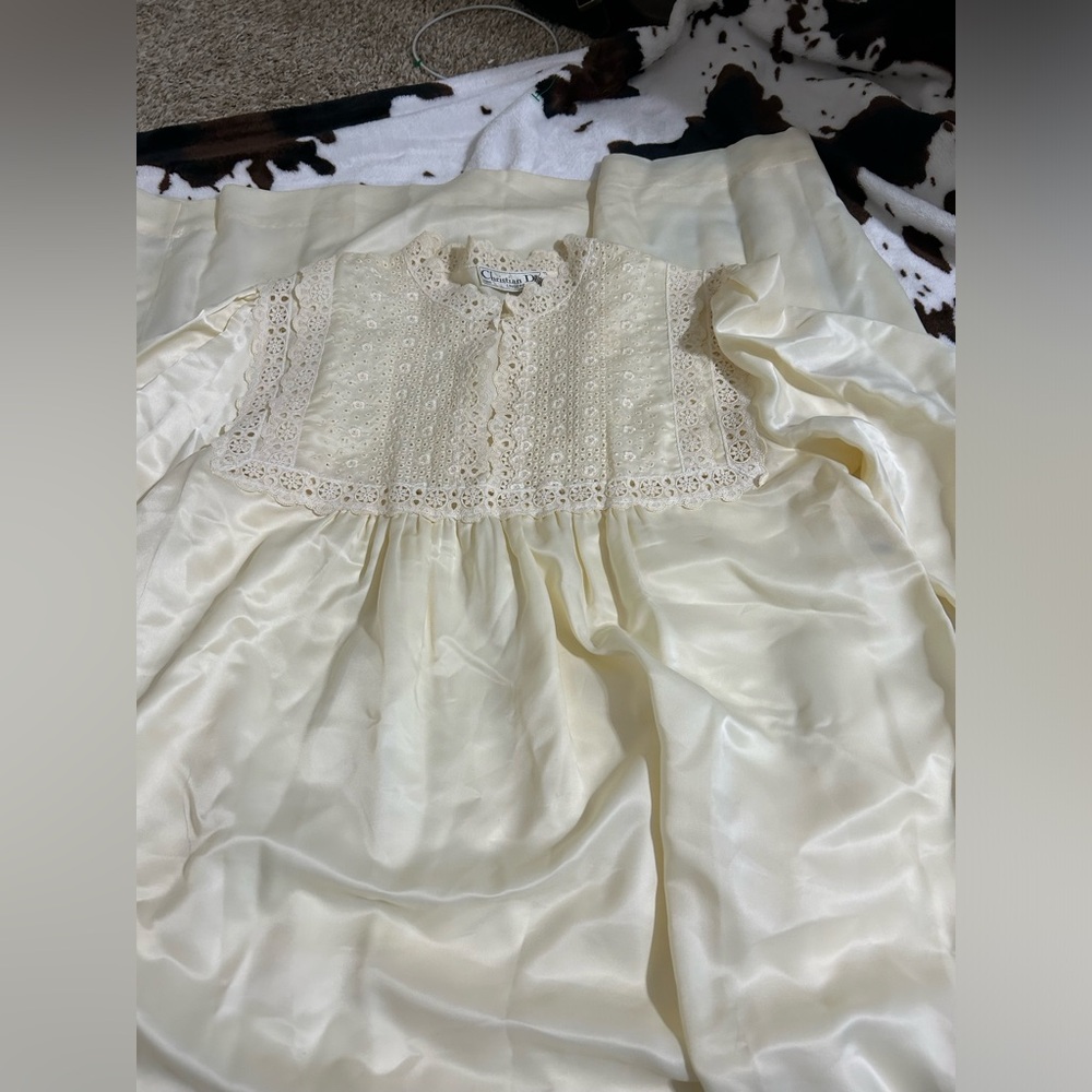 CHRISTIAN DIOR LINGERIE NIGHT GOWN